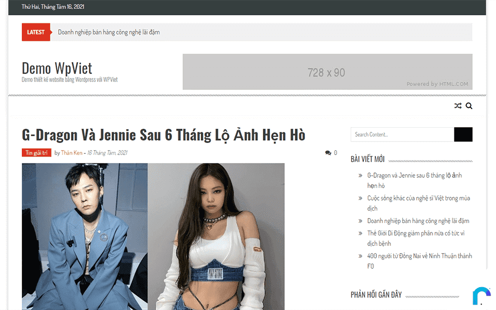Hướng dẫn cài đặt giao diện WordPress
