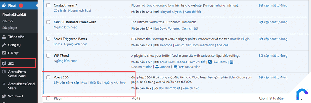 Hướng dẫn cài đặt Plugin WordPress