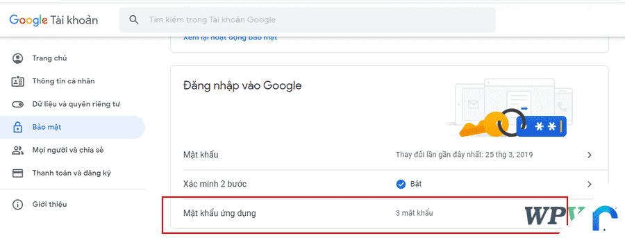 Cách tạo mật khẩu ứng dụng Gmail
