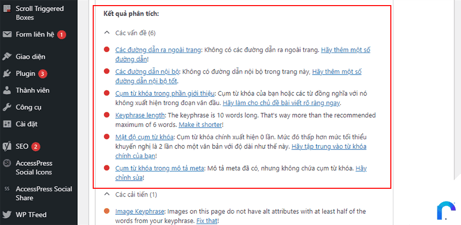 Cách viết bài chuẩn Yoast SEO