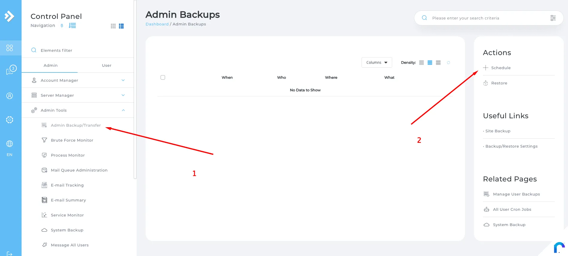 Directadmin-backup-realdev