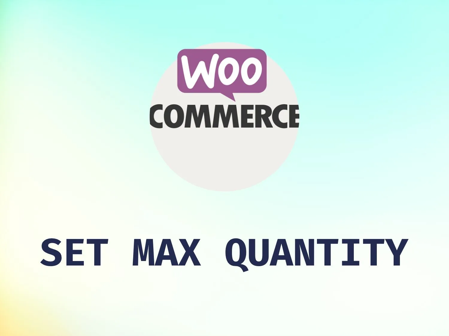 Thiết lập Số lượng Tối đa được mua cho Sản phẩm Woocommerce Set Max Quantity by RealDev